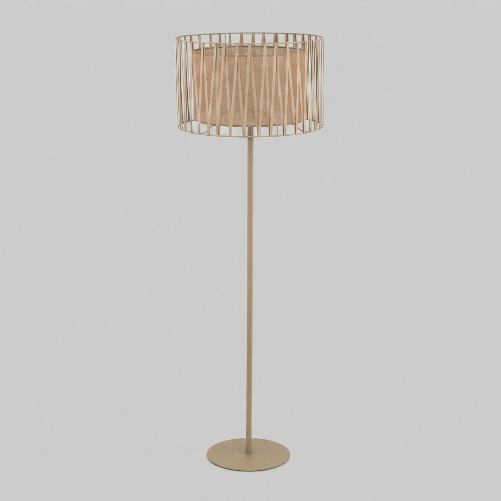 Напольный светильник с тканевым абажуром 16199 Harmony TK Lighting
