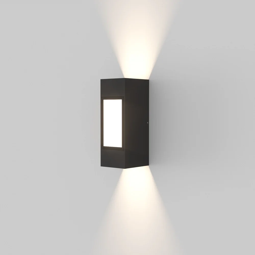 Уличный настенный светодиодный светильник Techno LED IP54 с регулировкой лучей 1638 TECHNO LED Elektrostandard