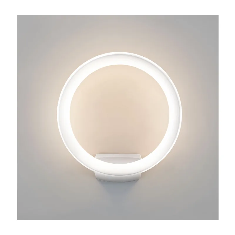 Уличный настенный светодиодный светильник Ring IP54 1710 TECHNO LED белый Elektrostandard 4