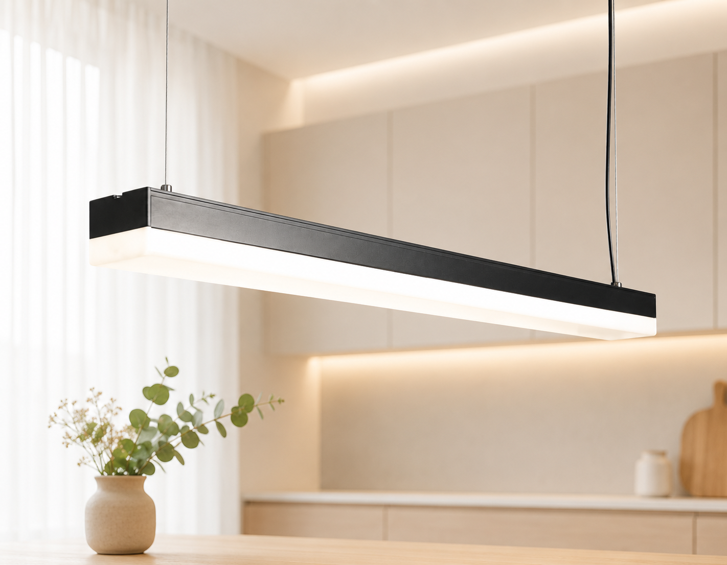 Светильник светодиодный линейный LUXBERI LLP-1-48-65-B 48Вт 6500K черный 4