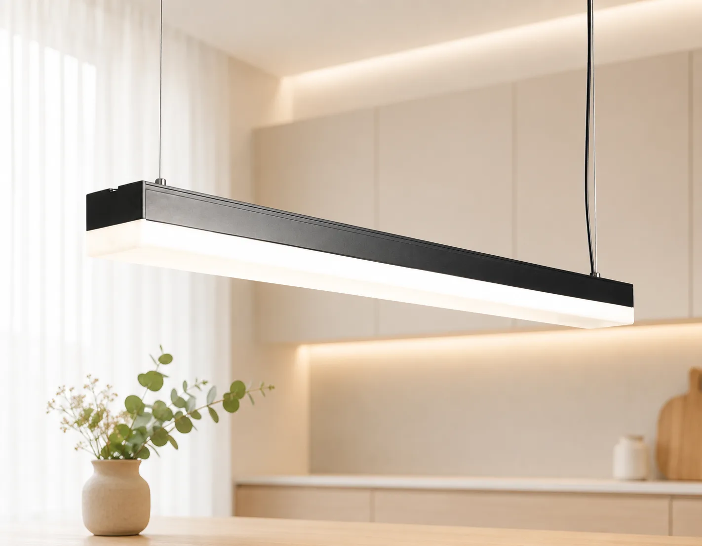 Светильник светодиодный линейный LUXBERI LLP-1-48-65-B 48Вт 6500K черный 4