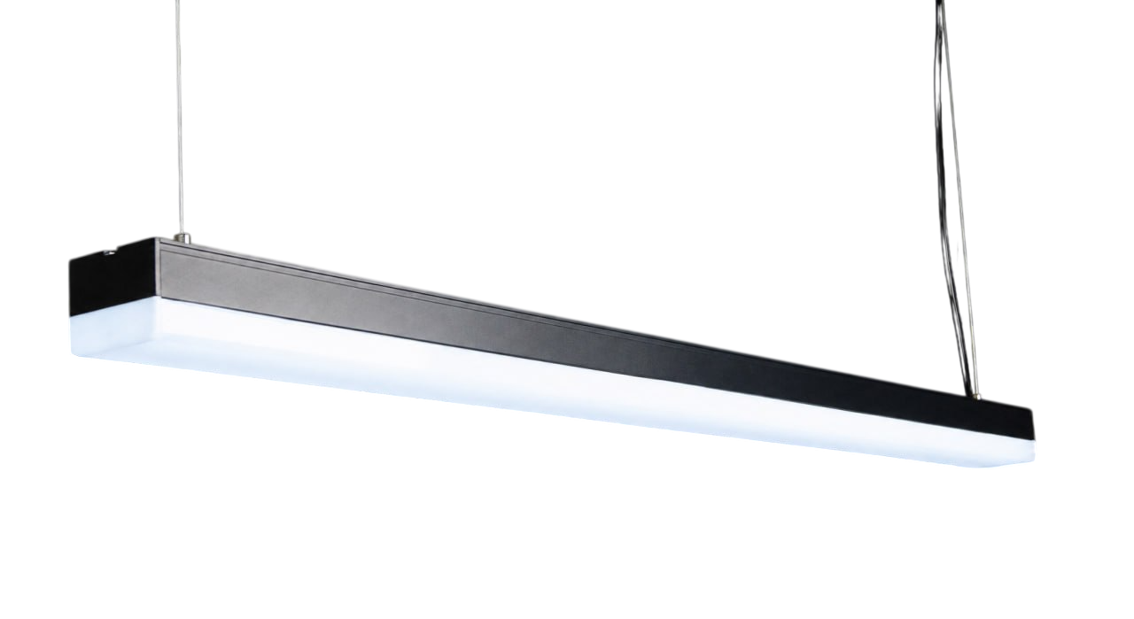 Светильник светодиодный линейный LUXBERI LLP-1-48-65-B 48Вт 6500K черный