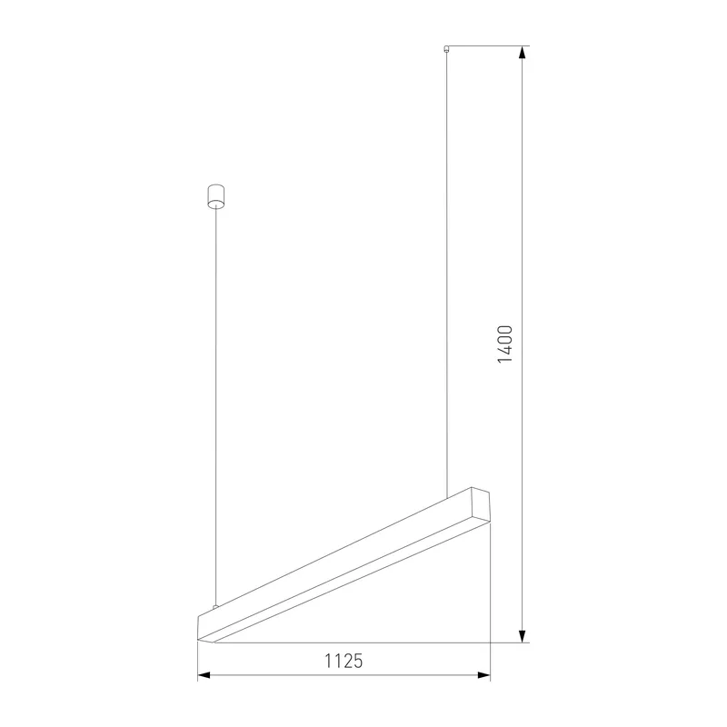 Подвесной светодиодный светильник 18080 Luxe TK Lighting 5