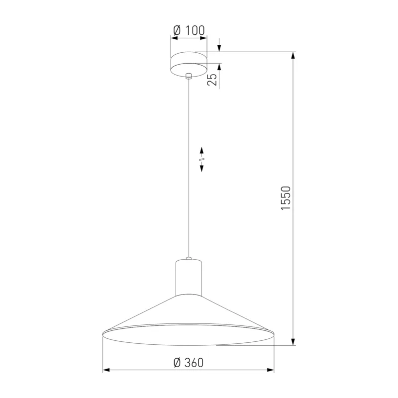 Подвесной светильник 1831 Jump TK Lighting 7