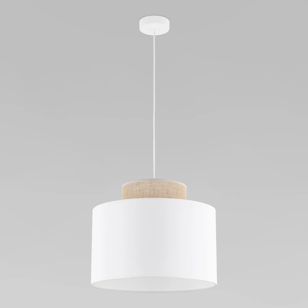 Подвесной светильник с тканевым рассеивателем 1856 Duo TK Lighting