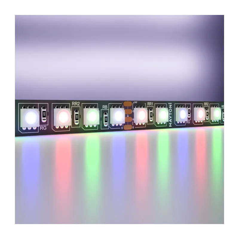 Светодиодная лента 24В 5050 21Вт/м Цветная (RGB) 5м IP20 Black Maytoni 20038