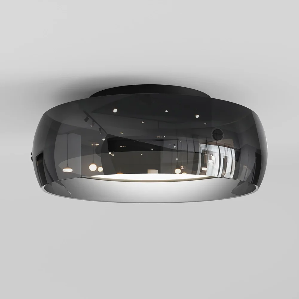 Потолочный светодиодный светильник черный 201051 LED Eurosvet