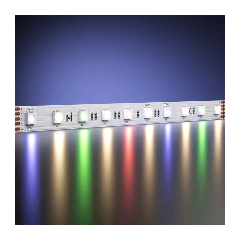 Светодиодная лента Ультра 24В 5050 14,4Вт/м Цветная (RGB)+W 3000К 5м IP 20 201132 Maytoni