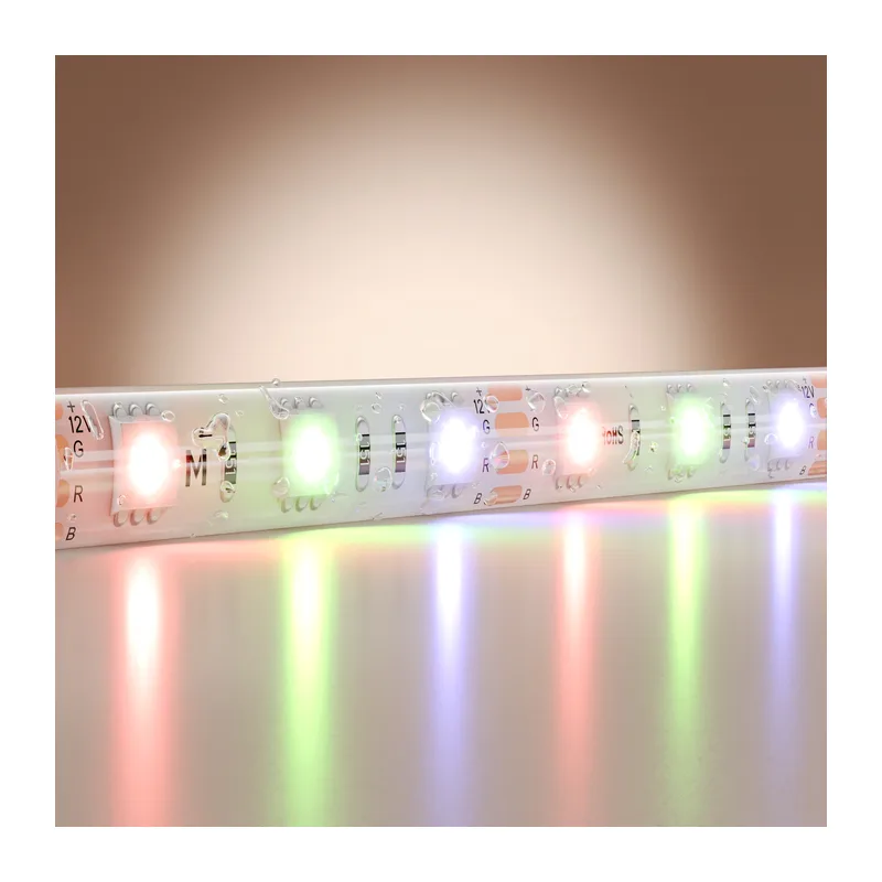 Светодиодная лента Базовая 12В 5050 14,4Вт/м Цветная (RGB) 5м IP 65 201196 Maytoni