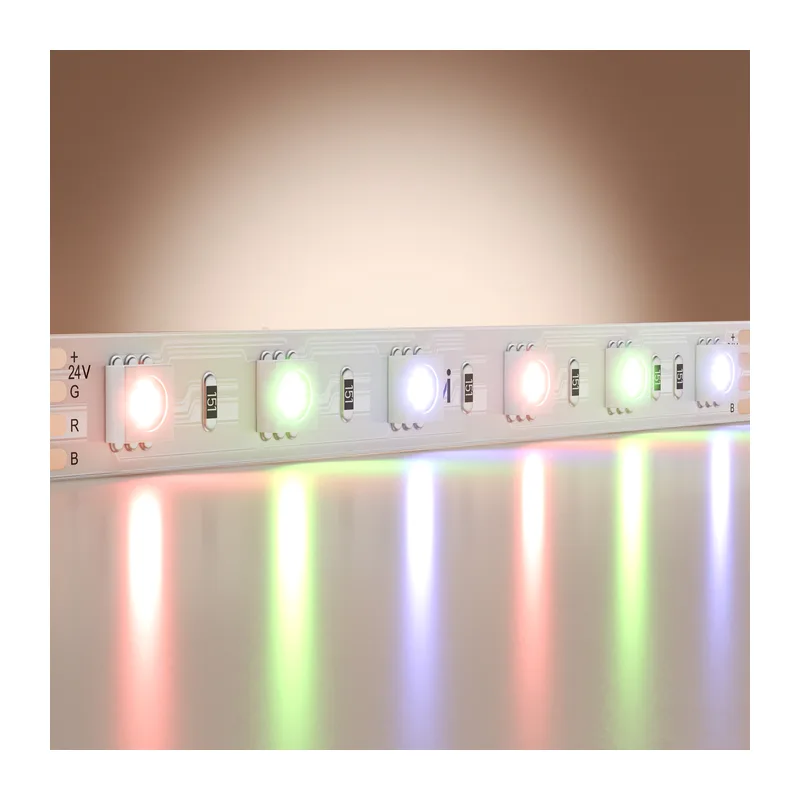 Светодиодная лента Базовая 24В 5050 14,4Вт/м Цветная (RGB) 5м IP 20 201197 Maytoni