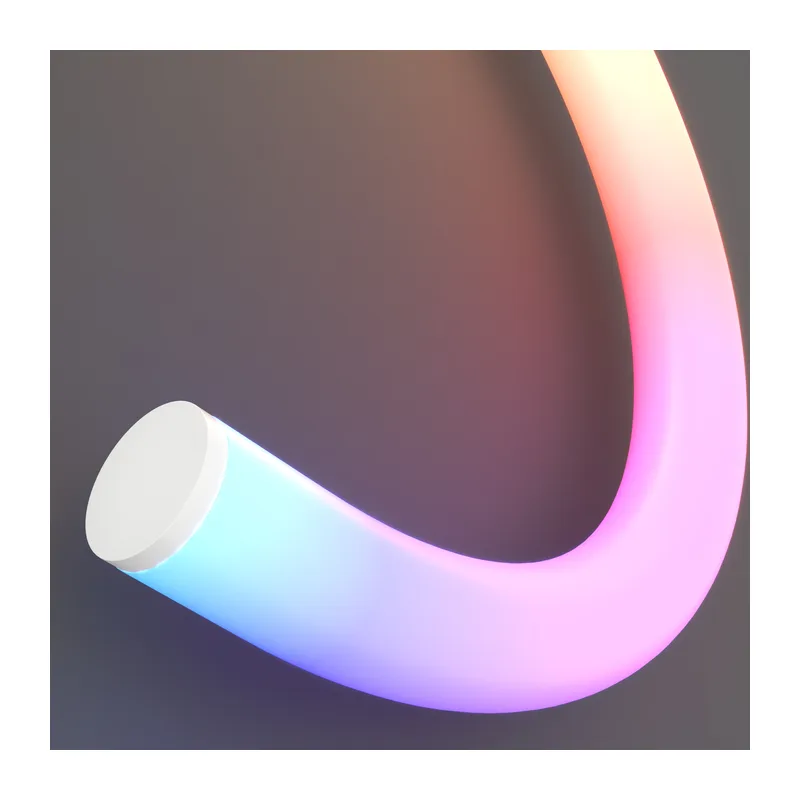 Гибкий неон круглый 360° D25 24В 17,2Вт/м Цветной (RGB) + 3000К IP65 5м Maytoni 20304 3