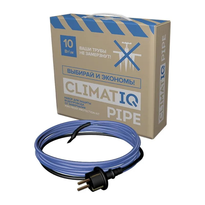 Набор для защиты водопровода от замерзания CLIMATIQ PIPE 25 м