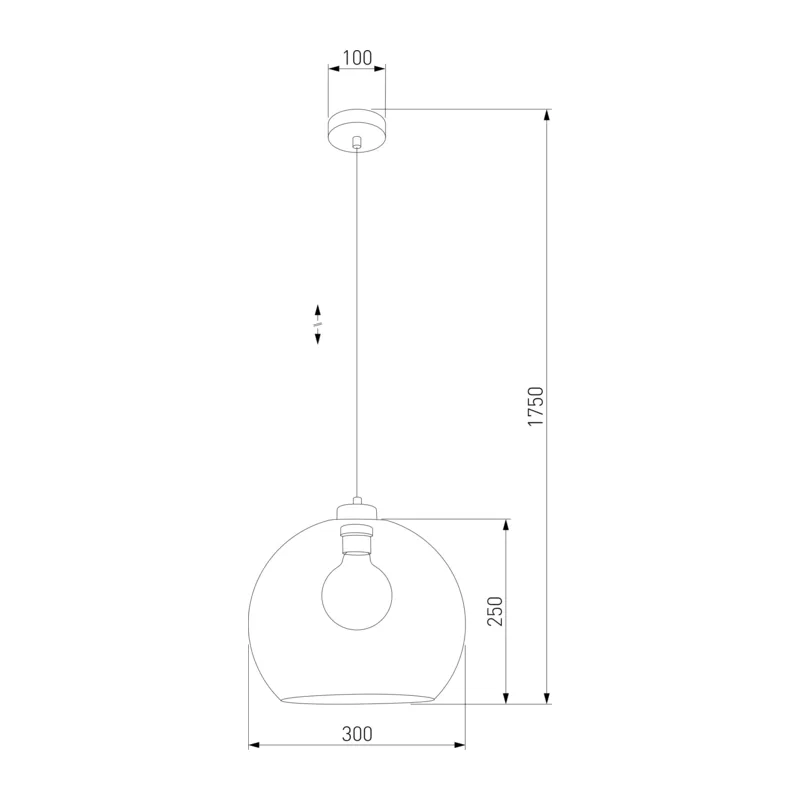 Подвесной светильник 2064 Cubus TK Lighting 2