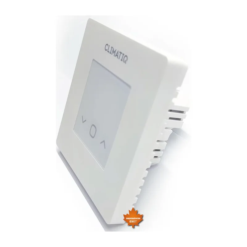 Электронный программируемый терморегулятор CLIMATIQ FD WI-FI белый 3