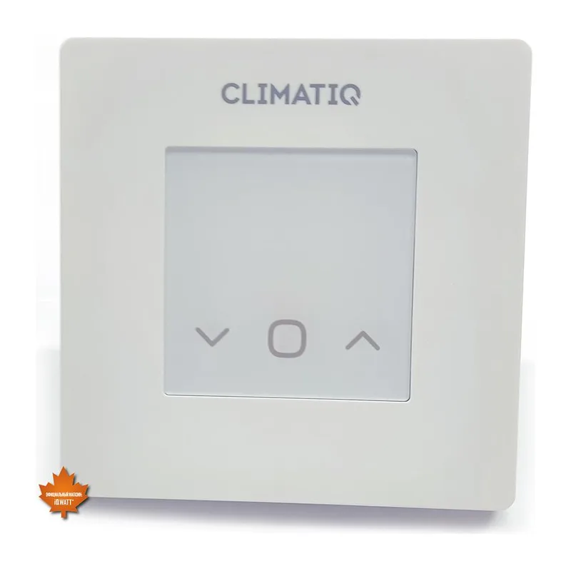 Электронный программируемый терморегулятор CLIMATIQ FD WI-FI белый