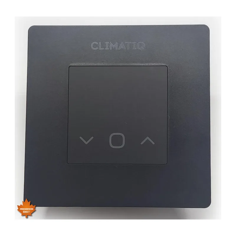 Электронный терморегулятор CLIMATIQ FD черный