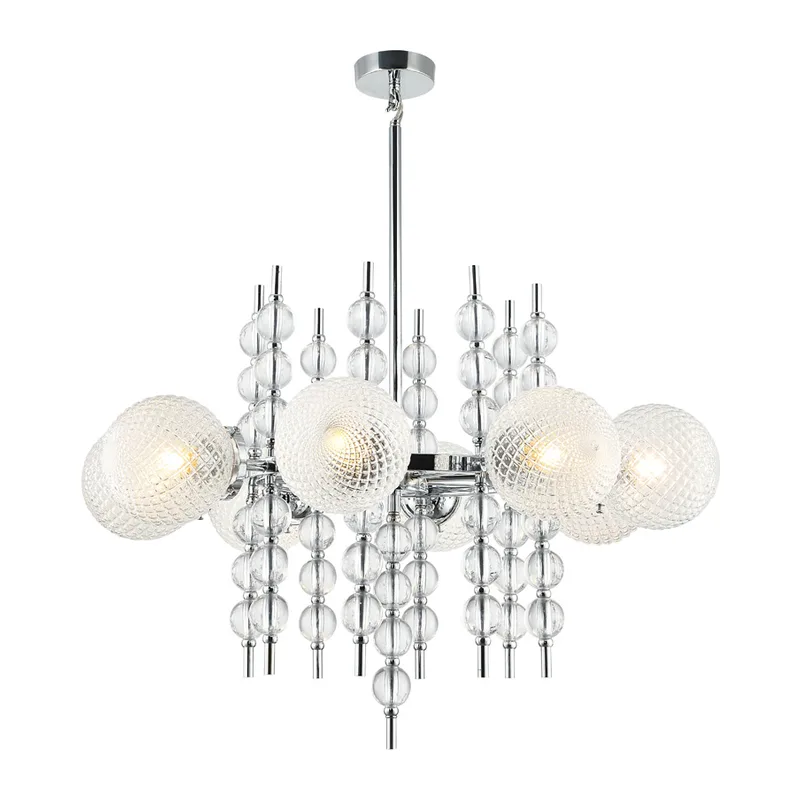 Люстра на штанге Stilfort 2120/09/08P серия Queenly / Квинли