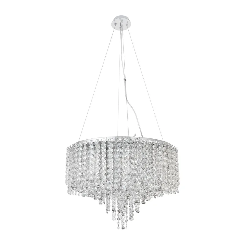 Люстра подвесная Stilfort 2187/09/12P серия Rain of Crystal / Рейн оф Кристал