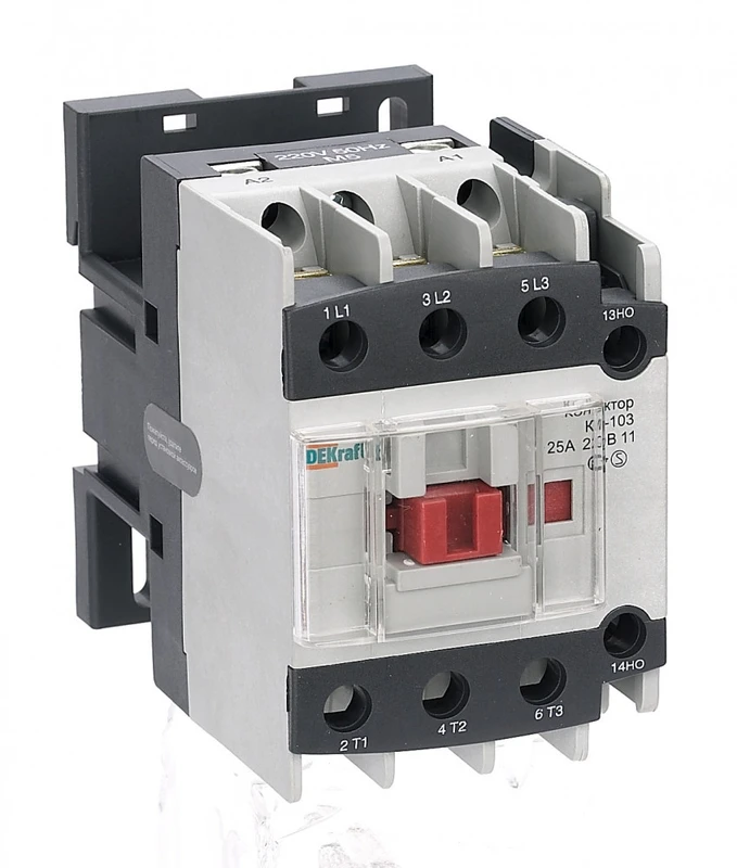 Контактор 25А 36В АС3 1НО+1НЗ КМ-103 Dekraft 2