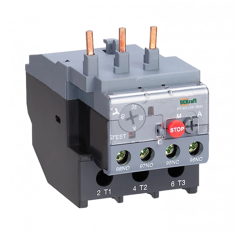 Реле тепловое для контакторов 25А-38А 30.0А-40.0А 2