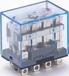 Промежуточное реле 4 конт. с инд. LED 10А 24В DC ПР-