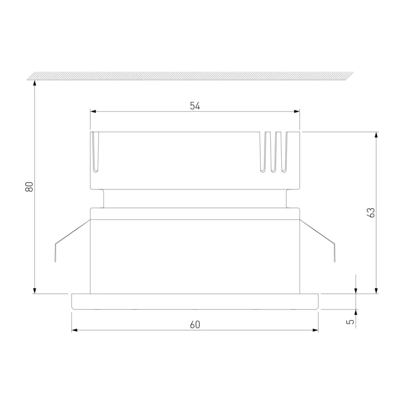 Встраиваемый точечный светодиодный светильник 25026/LED Elektrostandard 2