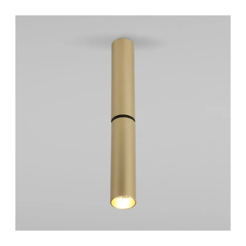 Накладной поворотный светодиодный светильник с антибликовой решеткой Pika 25029/LED 6W 4200K чёрный Elektrostandard 3