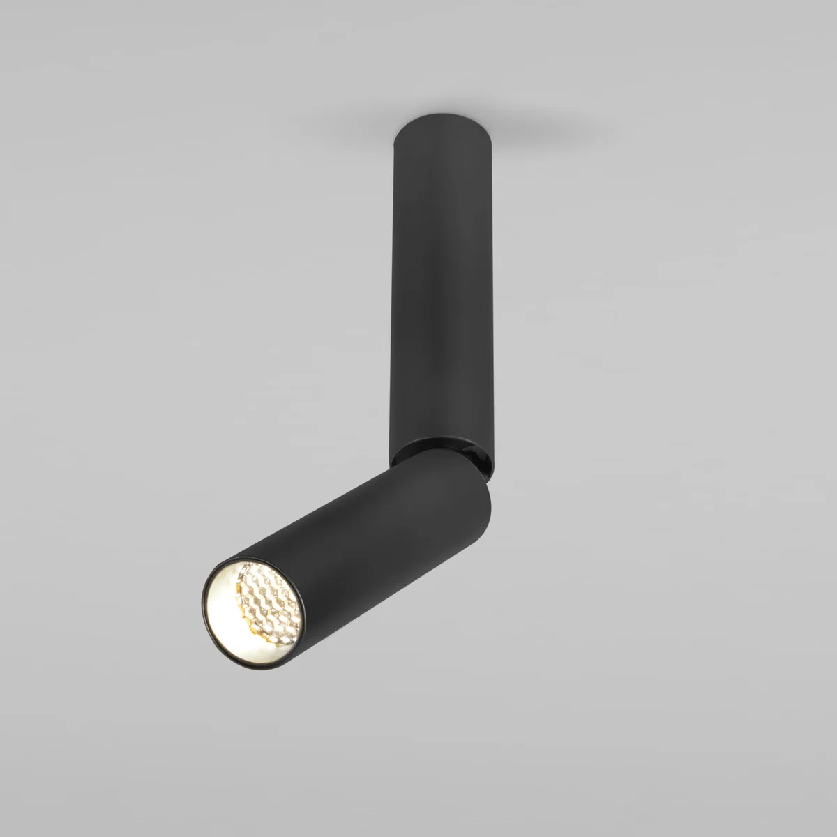 Накладной поворотный светодиодный светильник с антибликовой решеткой Pika 25029/LED 6W 4200K чёрный Elektrostandard
