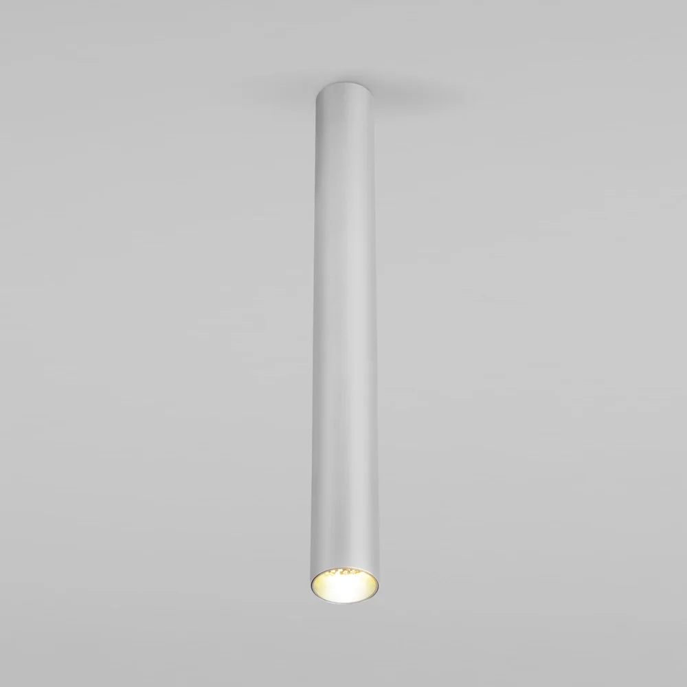 Накладной потолочный светильник с антибликовой решеткой Pika 25030/LED 6W 4200K серебро Elektrostandard