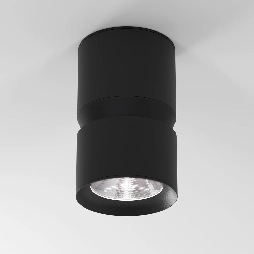 Светильник потолочный светодиодный 12W 4000К чёрный 25049/LED Elektrostandard