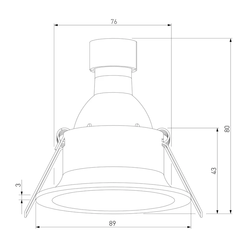 Светильник встраиваемый Andi GU10 черный IP44 25061/01 Elektrostandard 5