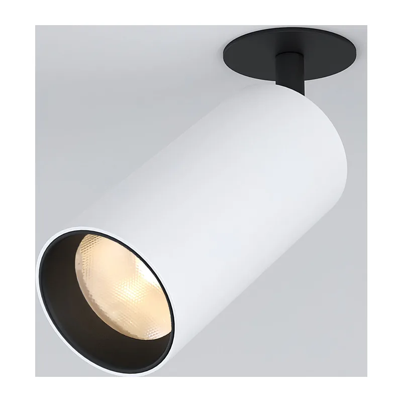 Встраиваемый светодиодный светильник Diffe белый 25066/LED Elektrostandard