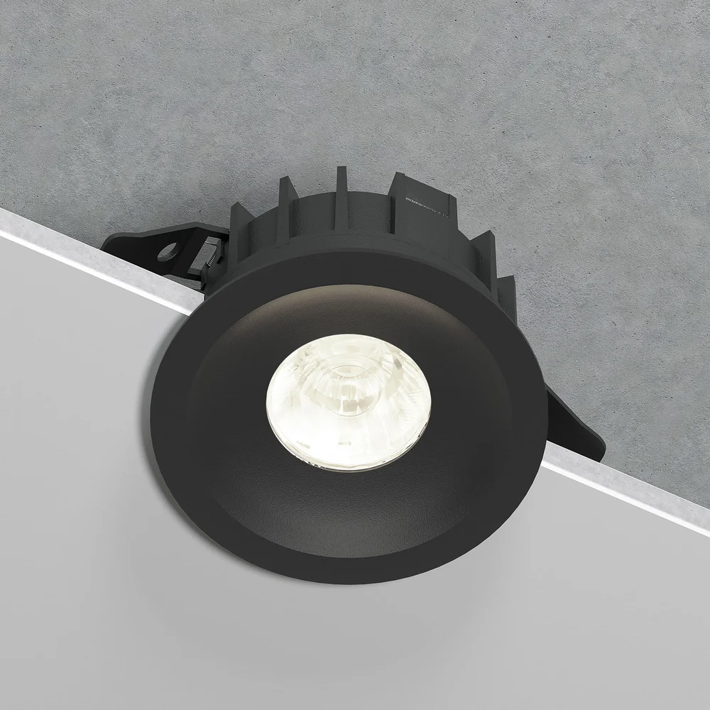Светильник встраиваемый светодиодный Combi 15W 4000K черный 25068/LED Elektrostandard