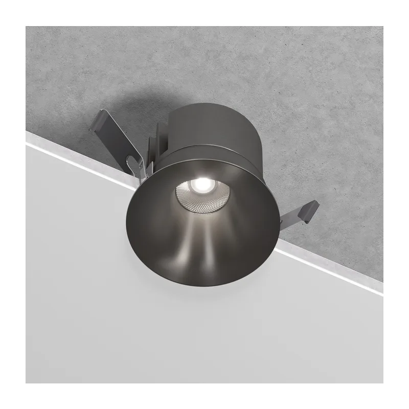 Светильник встраиваемый светодиодный Bliss 15W 4000K черный 25070/LED Elektrostandard