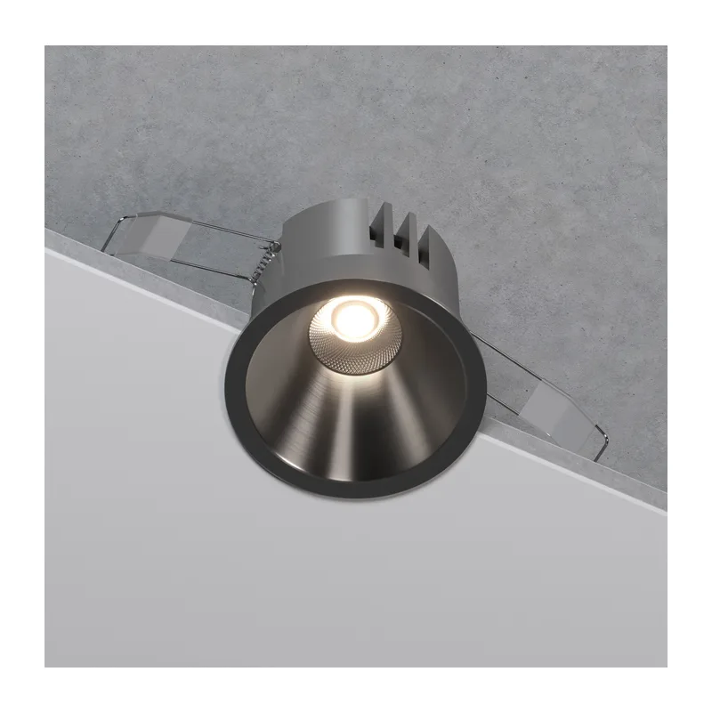 Светильник встраиваемый светодиодный Forte 15W 4000K латунь 25071/LED Elektrostandard