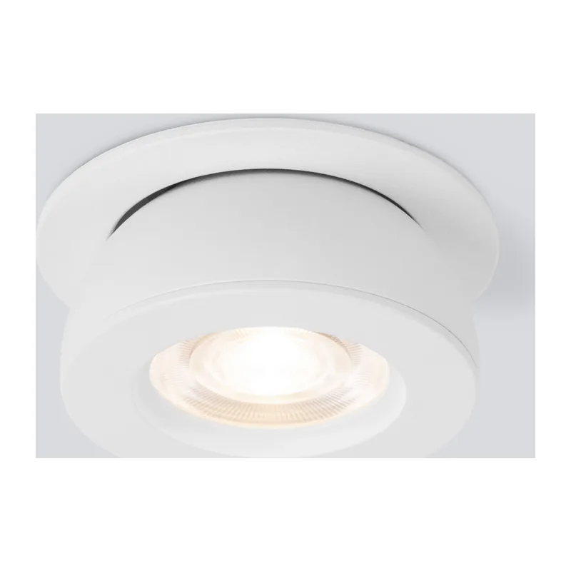 Встраиваемый точечный светодиодный светильник Pruno белый 25080/LED Elektrostandard 2