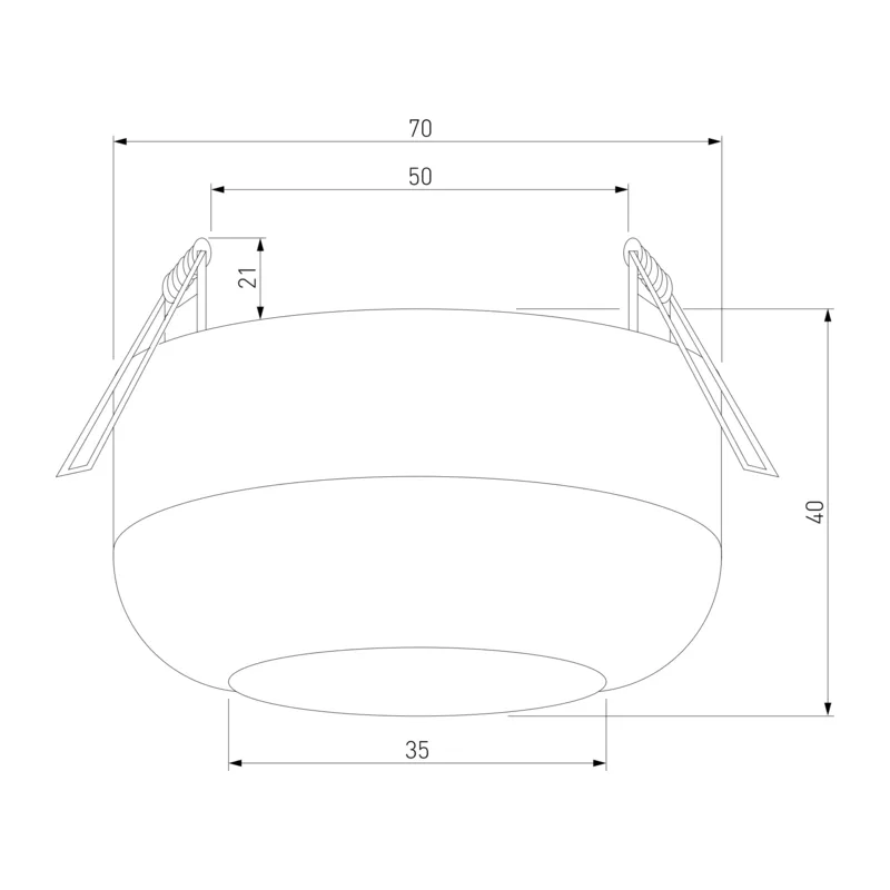 Светильник потолочный светодиодный 7W 4000K чёрный 25088/LED Elektrostandard 6