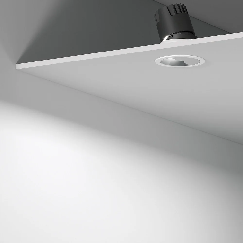 Точечный светодиодный светильник 10W 4000K белый/хром 25090/LED Elektrostandard