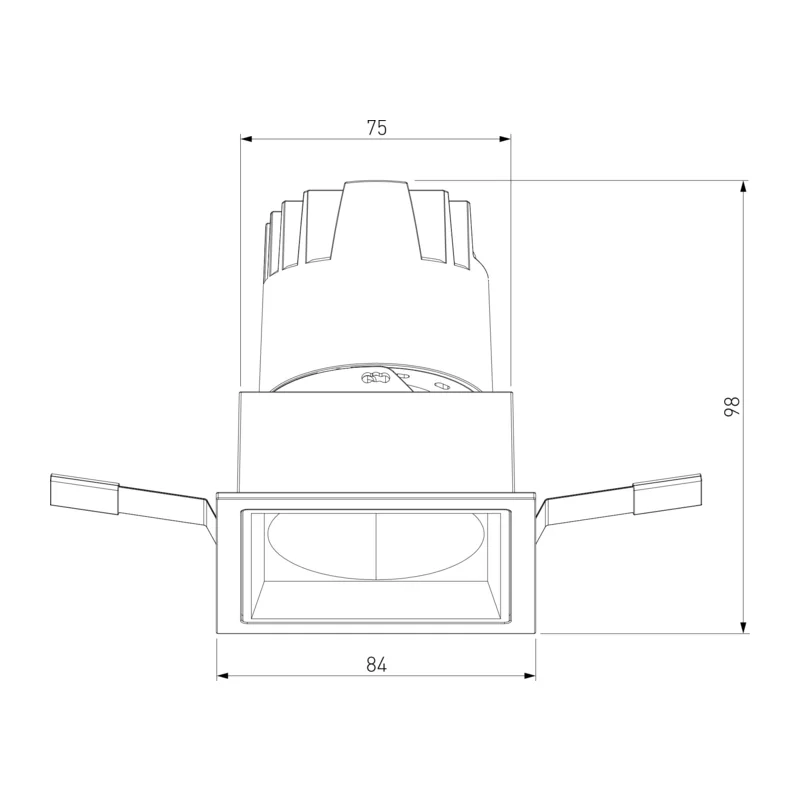 Точечный светодиодный светильник 10W 4000K белый/хром 25091/LED Elektrostandard 6