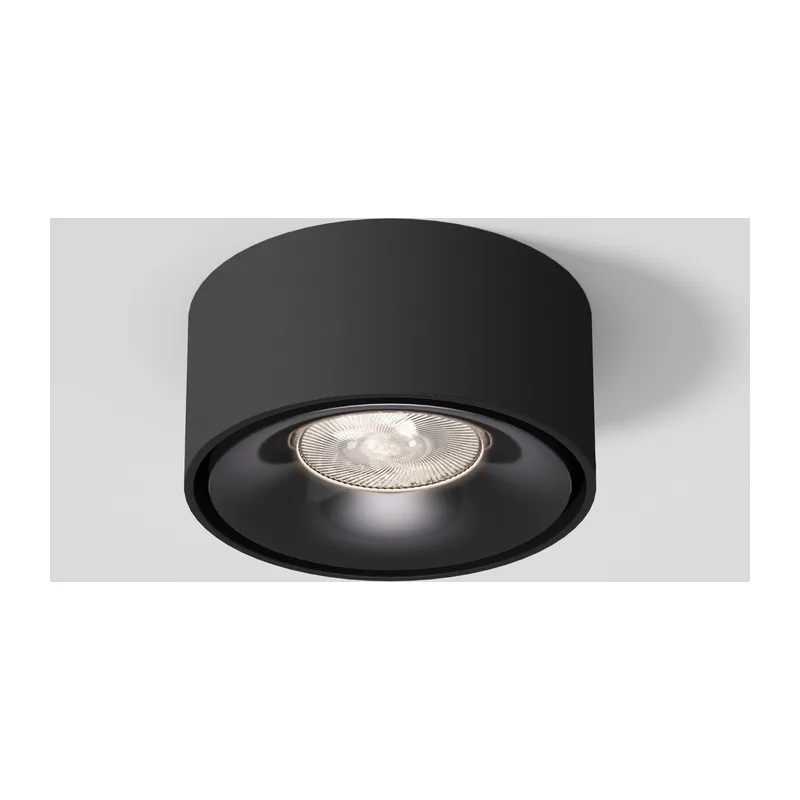 Светильник встраиваемый светодиодный Glam белый/черный 25095/LED Elektrostandard