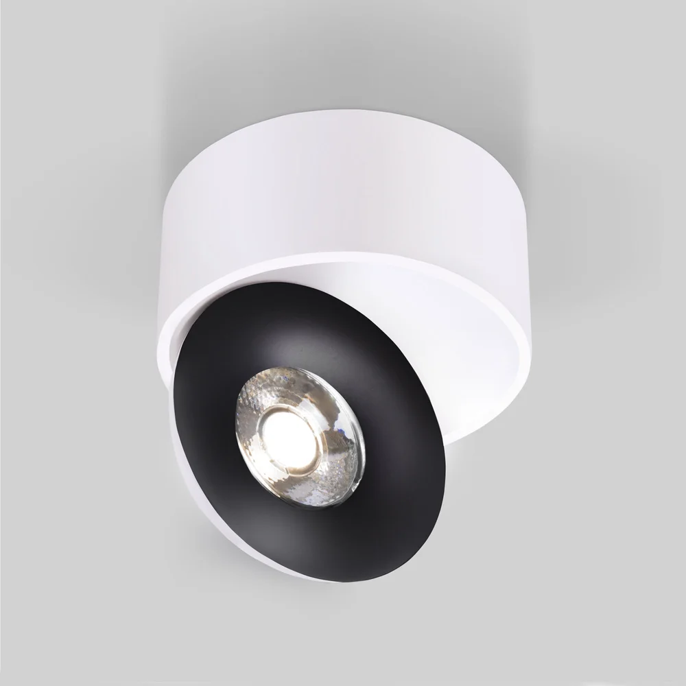Накладной светодиодный светильник Glide черный жемчуг 25100/LED Elektrostandard
