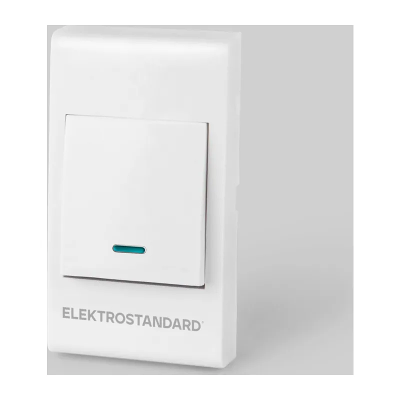 Кнопка для проводного звонка 26021/00 белый Elektrostandard