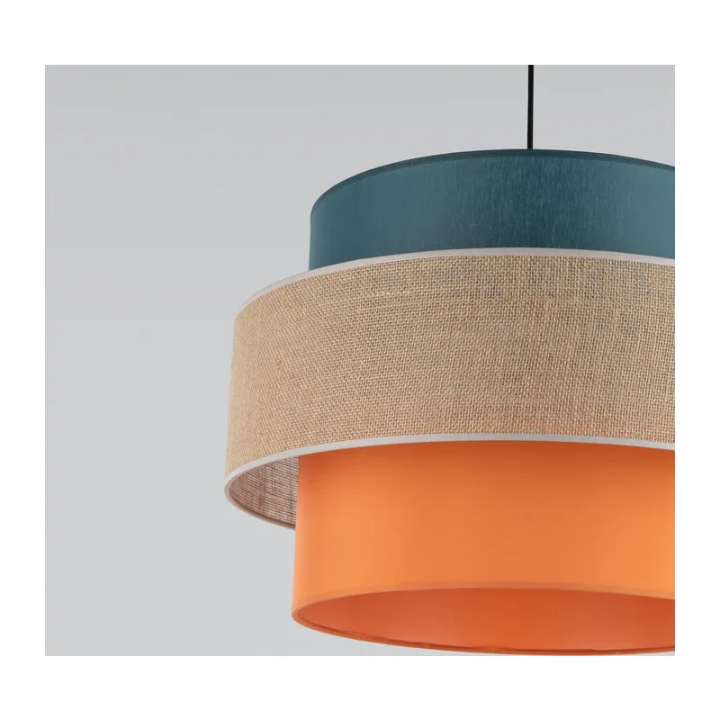 Подвесной светильник с тканевым рассеивателем 2758 Trio TK Lighting 2