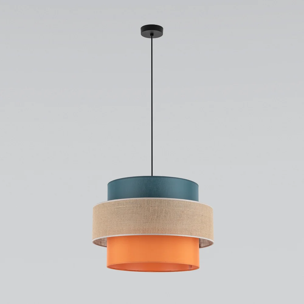 Подвесной светильник с тканевым рассеивателем 2758 Trio TK Lighting