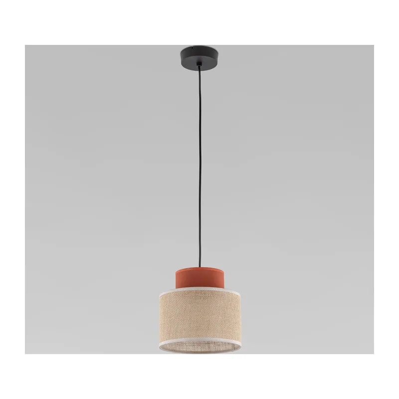 Подвесной светильник с тканевым плафоном 2785 Duo TK Lighting