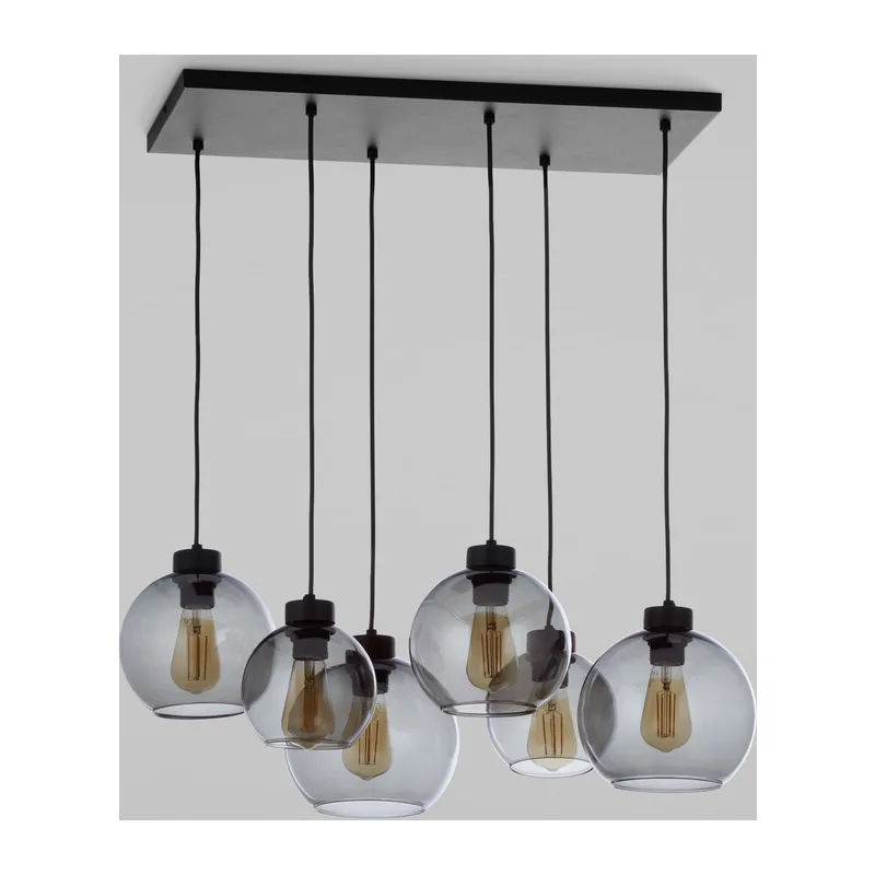 Подвесной светильник со стеклянными плафонами 2833 Cubus TK Lighting