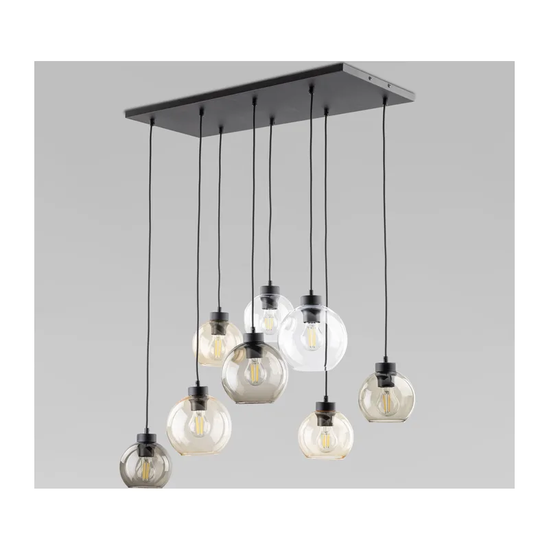 Подвесной светильник со стеклянными плафонами 2834 Cubus TK Lighting