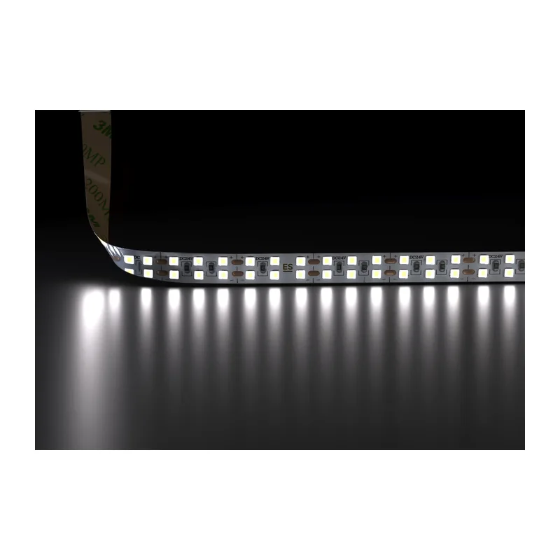 Лента светодиодная 240 LED 18 Вт IP20 двухрядная 3300К теплый белый, 5м 2835 24V 240Led 18W IP20 Elektrostandard 2