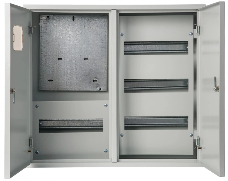 Корп. метал. две двери 520х585х160 3-фазн. 48 мод. IP31 ЩРУН-3/48