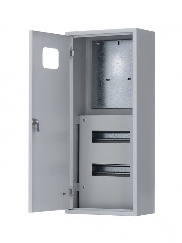 Корпус мет. учетный нав. 680х300х160 3-фазный 18 мод. IP31 ЩРУН-3/18 2